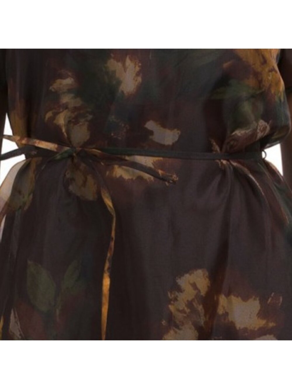 JULIA JORDAN Printed Organza Dress With Lining - Picture 4 of 5
